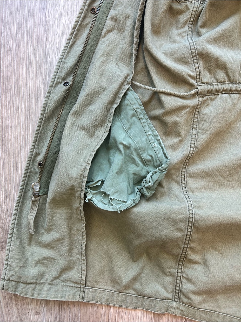 Ralph Lauren Denim & Supply Olive Green Womens Military Utility Jacket - Picture 7 of 11